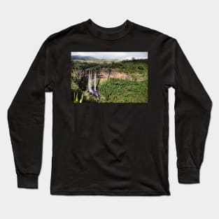 Chamarel Waterfalls, Mauritius Long Sleeve T-Shirt